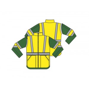 BLUSAO U G.V., VERDE+AHV CE